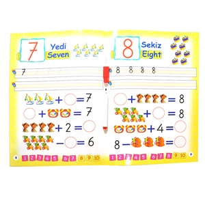 Karatay Çocuk Yaz- Sil Sayılar Çalışma Defteri