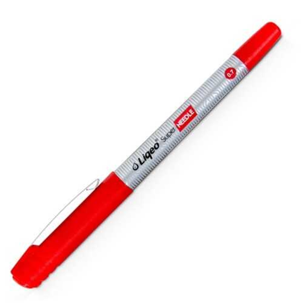 Lıqeo 0.7 Roller Kalem Kırmızı