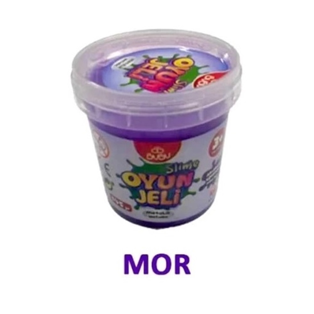 Bu-Bu Metalik Oyun Jeli 145gr - Mor