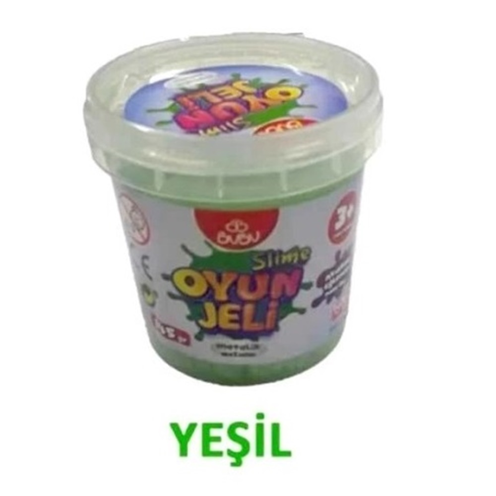 Bu-Bu Metalik Oyun Jeli 145gr - Yeşil