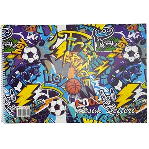 Artpoint Resim Defteri Orta Boy 25x35-Grafiti