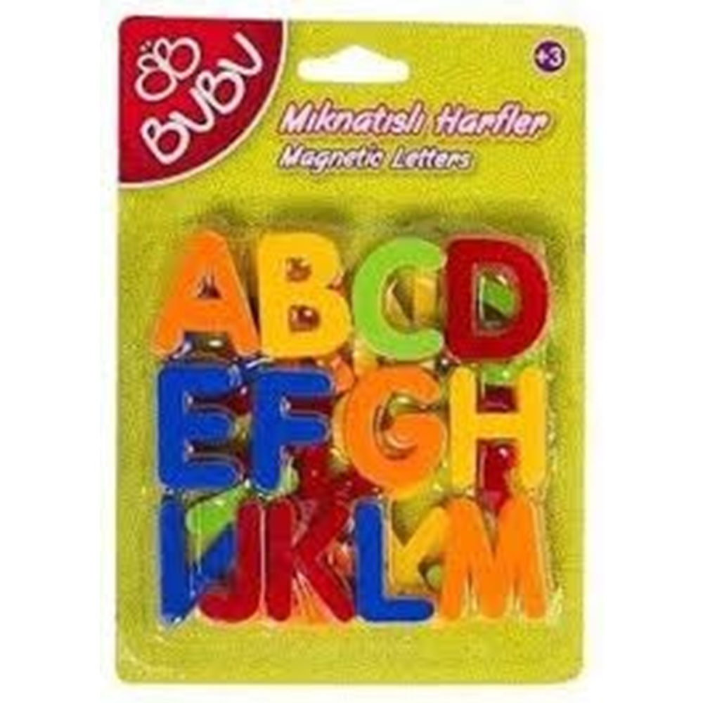 Bubu Mıknatıslı Harfler 26 Parça
