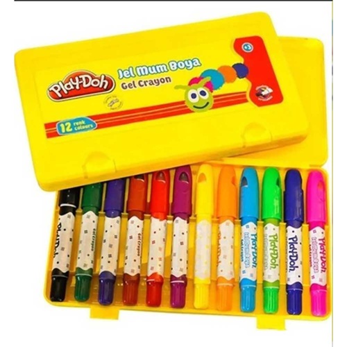 PLAY-DOH JEL CRAYON 12 RENK PP BOX