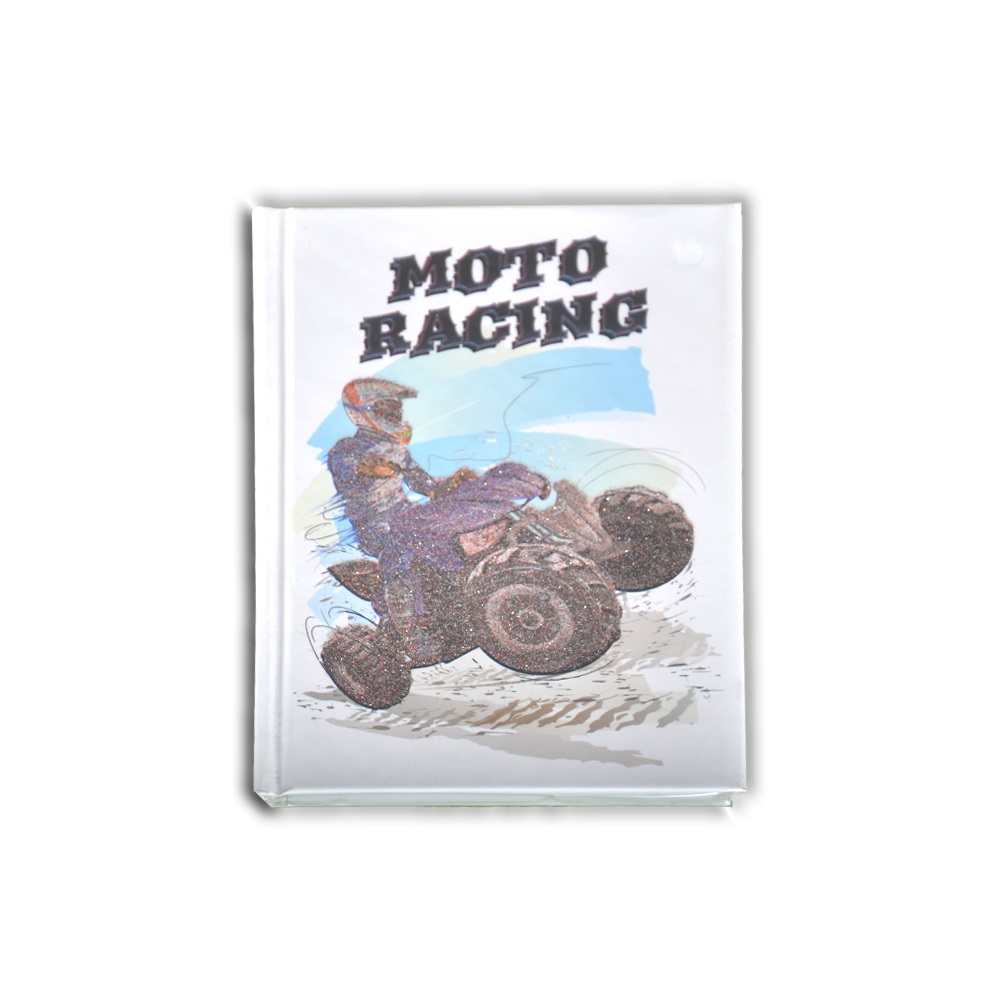 Mikro Desenli Ayraçli Not Defteri Çizgili - 80yp