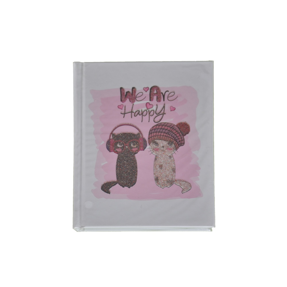 Mikro Desenli Ayraçli Not Defteri Çizgili - 80yp