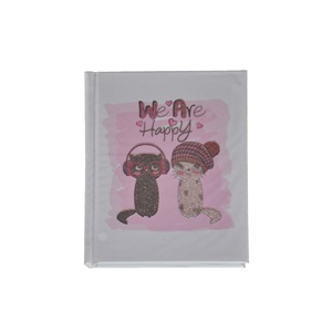 Mikro Desenli Ayraçli Not Defteri Çizgili - 80yp