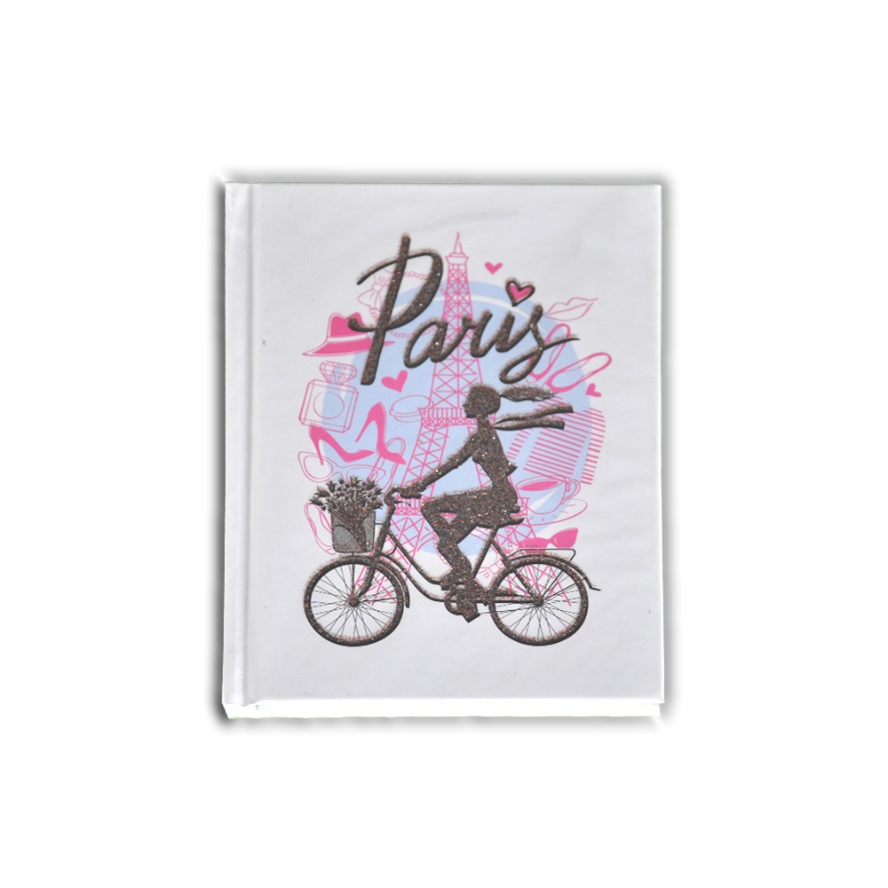 Mikro Desenli Ayraçli Not Defteri Çizgili - 80yp