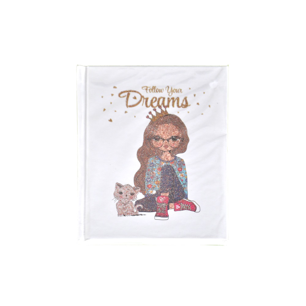 Mikro Desenli Ayraçli Not Defteri Çizgili - 80yp