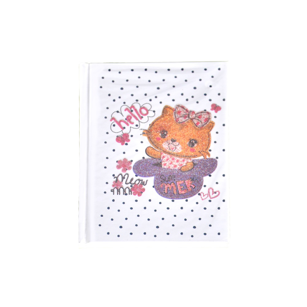 Mikro Desenli Ayraçli Not Defteri Çizgili - 80yp