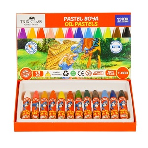 Trix 12 li Pastel Boya T-880
