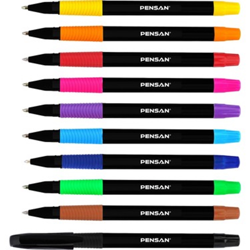 Pensan Sign Up Color Tükenmez Kalem 1.0mm 10 Renk