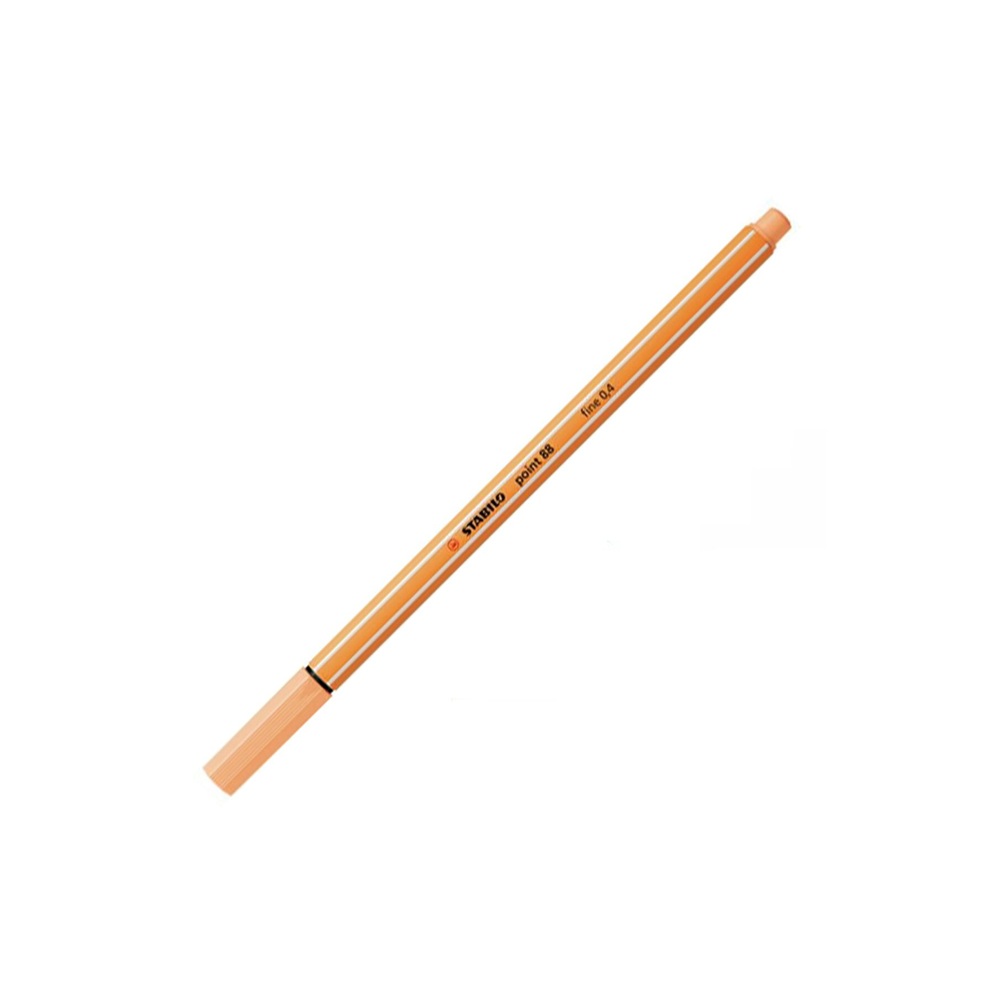 Stabilo Point 88 Ince Uçlu Keçeli Kalem 0,4 Mm Pastel Turuncu 88/25