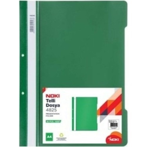 Noki A4 Telli Dosya Yeşil (Adet)
