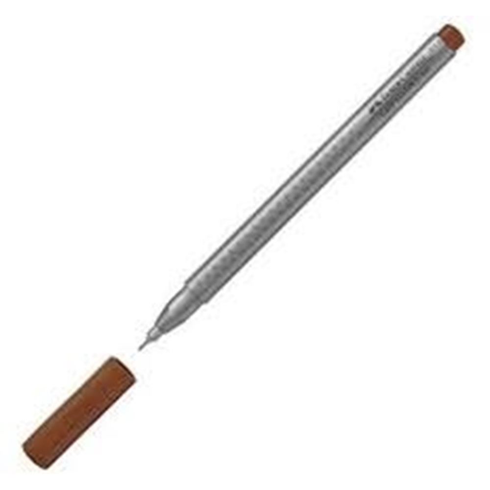 Faber Castell Grip Finepen 0.4 Açık Kahverengi