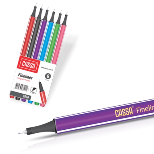 CASSA 6'Lı Fineliner