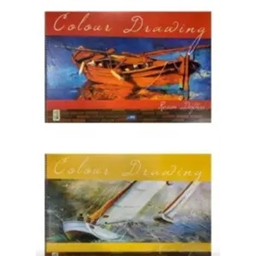 SİNGLE COLOR 25X35 RENKLİ RESİM DEFTERİ 24 LÜ SNGRSM1
