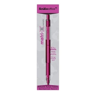 SCRIKSS MATRI-X VERSATIL 07MM METALIK PEMBE SEFFAF AMB