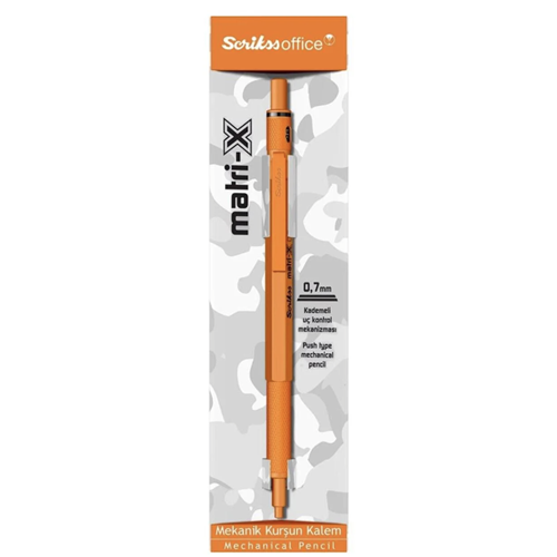 SCRIKSS MATRI-X VERSATIL 07MM TURUNCU SEFFAF AMB