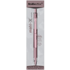 SCRIKSS MATRI-X VERSATIL 07MM METALIK ACIK PEMBE SEFFAF AMB