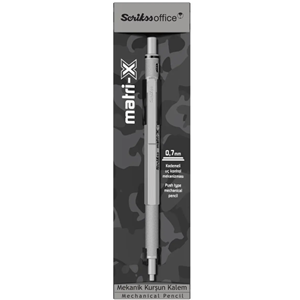 SCRIKSS MATRI-X VERSATIL 07MM ACIK GRI SEFFAF AMB