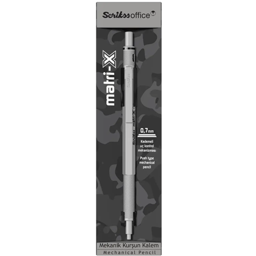 SCRIKSS MATRI-X VERSATIL 07MM ACIK GRI SEFFAF AMB