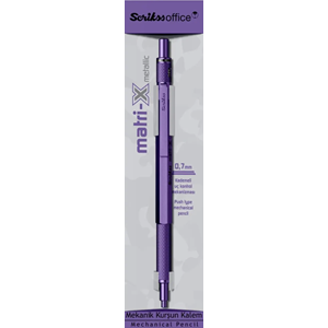 SCRIKSS MATRI-X VERSATIL 07MM METALIK MOR SEFFAF AMB