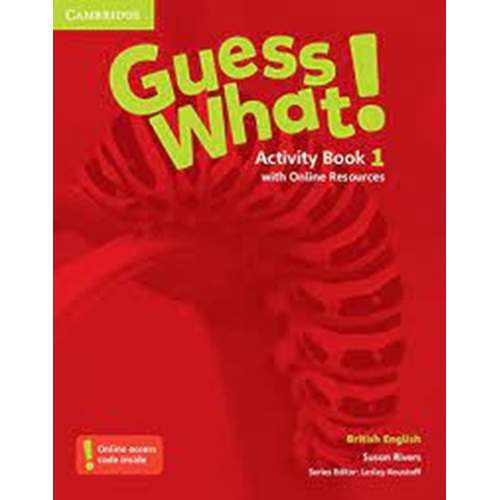Guess What! Level 1 Activity Book with Online Resources